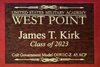 Personalized Class Pistol Display Case