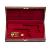 West Point Dual Pistol Display Case - Engraved Top