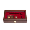 West Point Class of 2001 Class Pistol Display Case - Glass Top