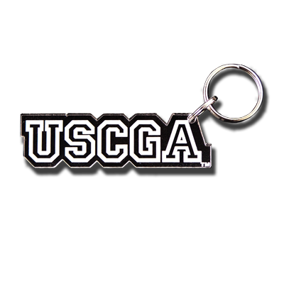USCGA Initial Key Chain