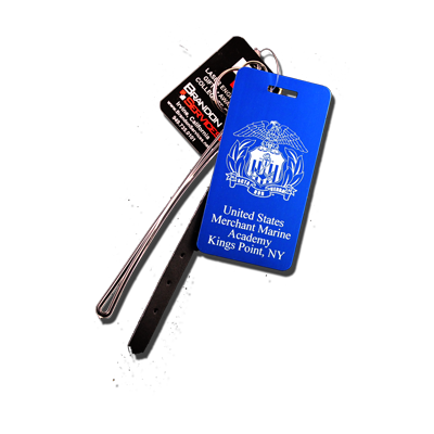 USMMA Seal Small Luggage Tag