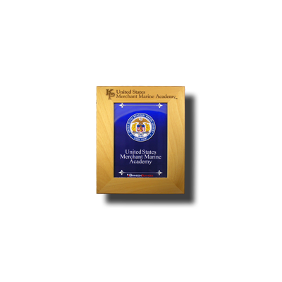 4"x6" USMMA Kings Point Wood Frame