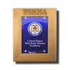 8"x10" USMMA  Initials Wood Frame 