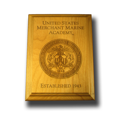 8"x10" Wood USCGA Award Wall Plaque
