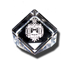 Naval Academy Crest Paperweight