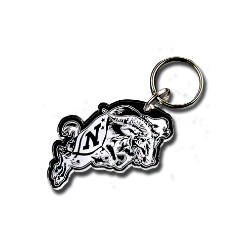 Navy Ram Acrylic Keychain
