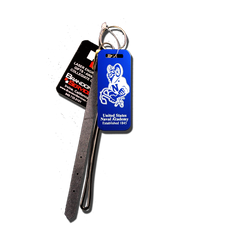 Navy "Bill the Goat" Small Luggage Tag