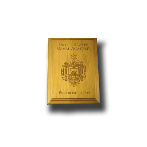 4"x6" Wood USCGA Award Wall Plaque