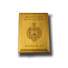 5"x7" Wood U.S. Naval Academy Wall Plaque
