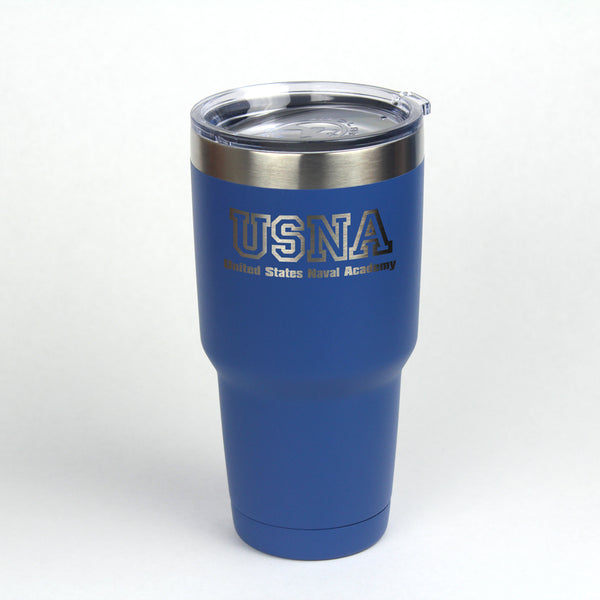 30 oz. Navy USNA Engraved Insulated Tumbler