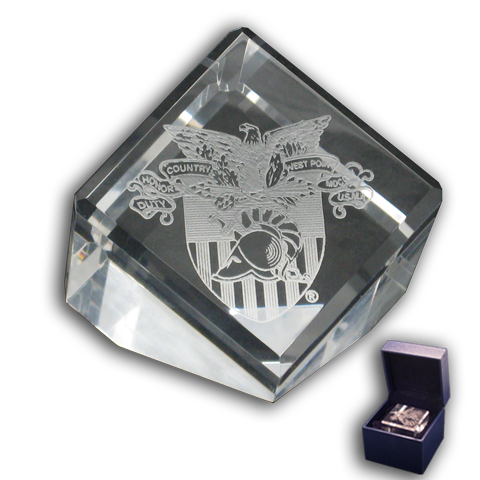 West Point Crest  Paperweight