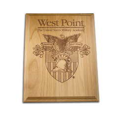 8"x10" West Point Alder Award Plaque
