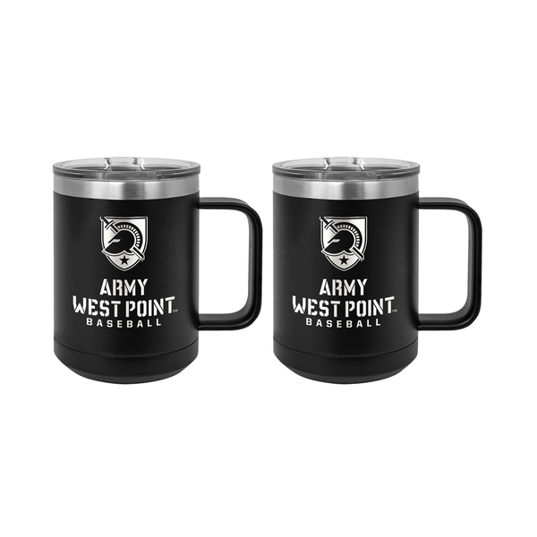 Army Sniper 12oz insulated coffee mug with Sniper School Logo 