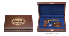 The Citadel 1991 Class Reunion Pistol Display Case - Engraved Top