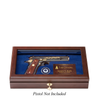 The Citadel Class of 1981 40th Class Reunion Pistol Display Case - Glass Top