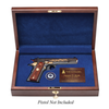 The Citadel 1991 Class Reunion Pistol Display Case - Engraved Top