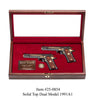2023 West Point Dual Class Pistol Display Case - Glass Top
