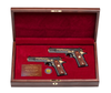 2022 Naval Academy Dual Class Pistol Display Case - Engraved Top