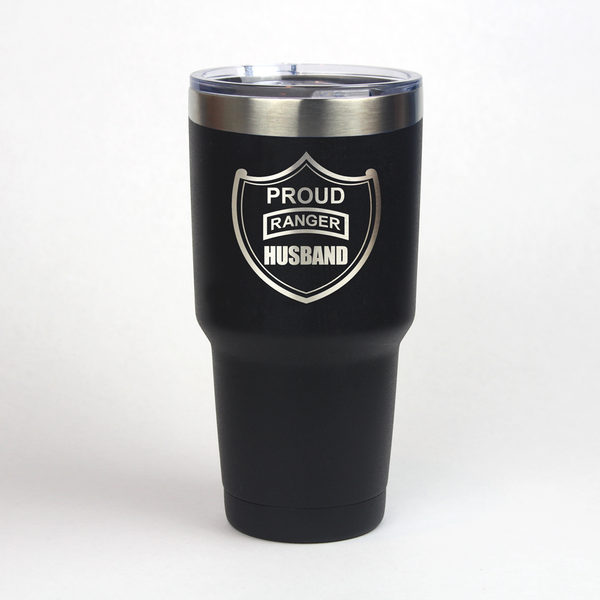 Proud Ranger Husband Insulated Drinkware
