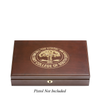 The Citadel Pistol Display Case - Engraved Top