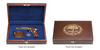 The Citadel Pistol Display Case - Engraved Top