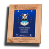 Licensed 8"x10" Laser Engraved Air Force Picture Frame