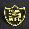 Proud Army Ranger Family Pins