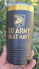 New Gold 20oz Tumbler - Go Army! Beat Navy!