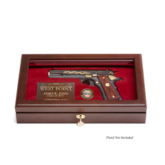 2014 West Point Class Pistol Display Case - Glass Top