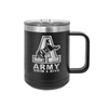 Army Kicking Mule Swim & Dive Drinkware - Black