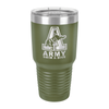 Army Kicking Mule Swim & Dive Drinkware - OD Green