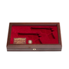 1977 West Point Dual Class Pistol Display Case - Glass Top