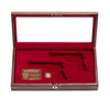 West Point Class of 1982 Class Dual Pistol Display Case - Glass Top