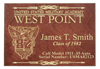 West Point Class of 1982 Class Pistol Display Case - Glass Top