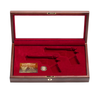 1989 West Point Dual Class Pistol Display Case - Glass Top