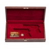 1989 West Point Dual Reunion Class Pistol Display Case - Engraved Top