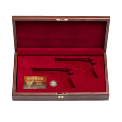 1992 West Point Dual Class Pistol Display Case - Engraved Top