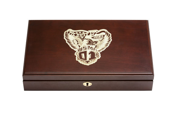 West Point Class of 2001 Commemorative Pistol Display Case