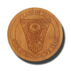 West Point Class Crest Bamboo Coaster Sets