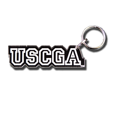 USCGA Initial Key Chain 