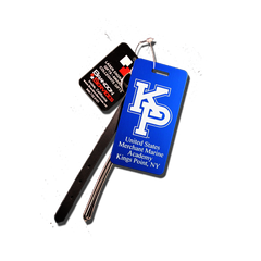 Merchant Marine Academy “KP” Logo Small Luggage Tag.