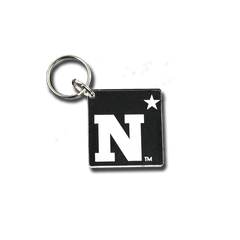 Navy N-Star Key Chain