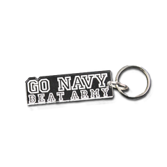 "Go Navy Beat Army" Key Chain