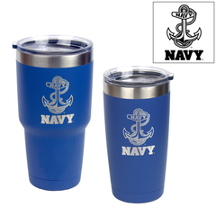 Naval Academy Anchor Logo Insulated Tumblers