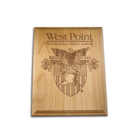 5x7 West Point Alder Award Plaque