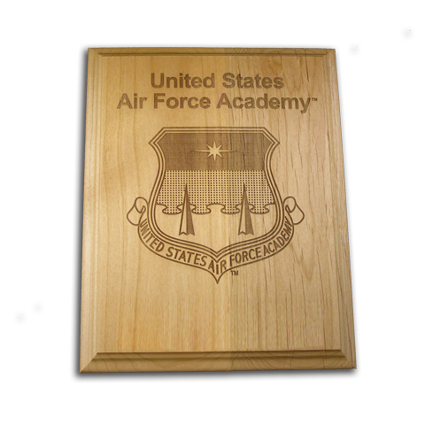 8x10 Air Force Academy Alder Award Plaque