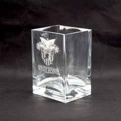 West Point Glass Vase