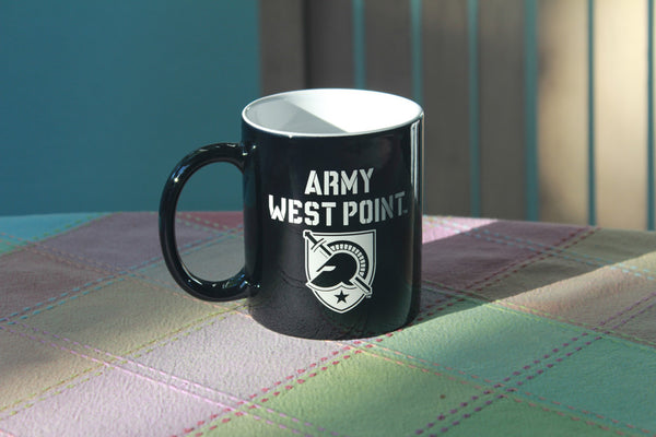 Army West Point Coffee Mug in black & White
