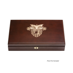 2021 West Point Dual Class Pistol Display Case - Engraved Top
