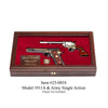 2020 West Point Dual Class Pistol Display Case - Engraved Top